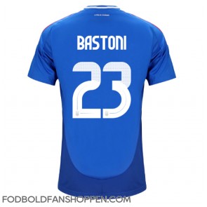 Italien Alessandro Bastoni #23 Hjemmebanetrøje EM 2024 Kortærmet